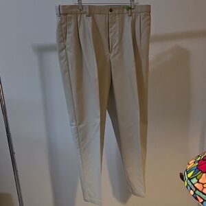 Covington Men's Classic Beige Dress Pants